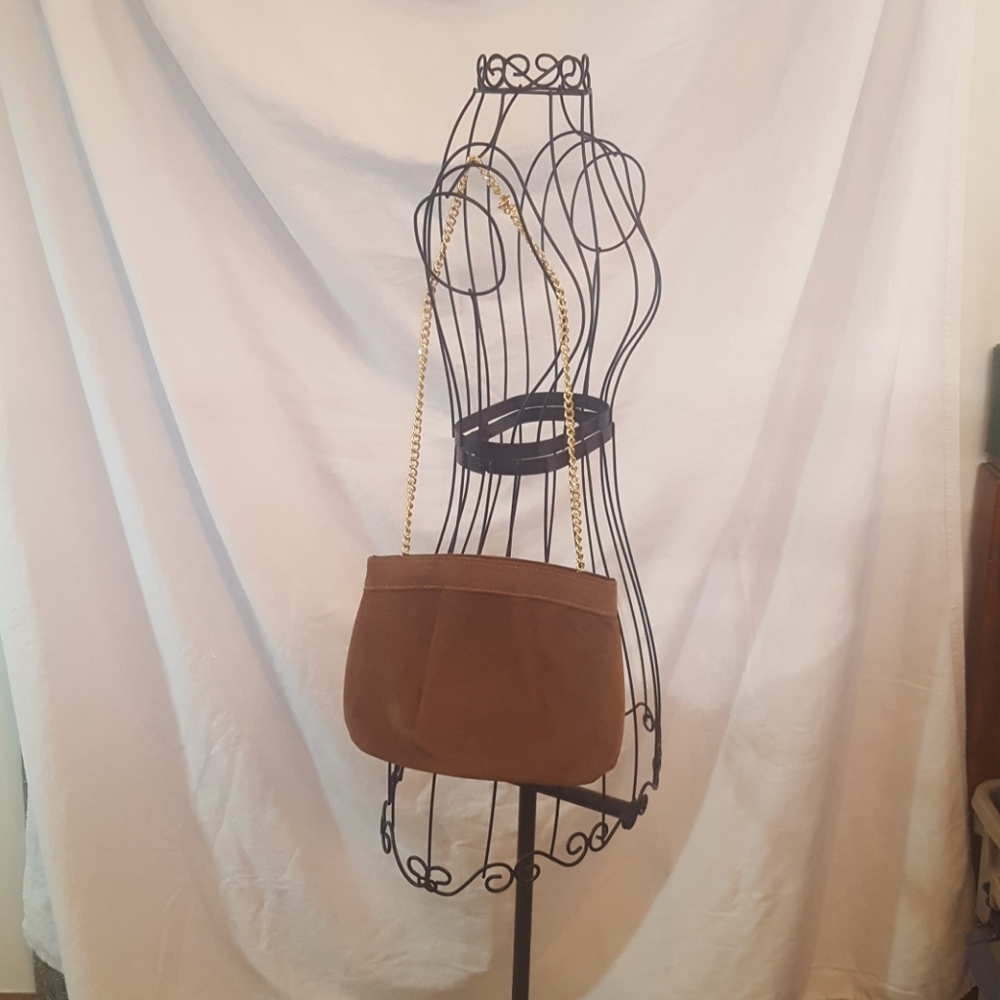 EUC Suede Mini Shoulder Bag